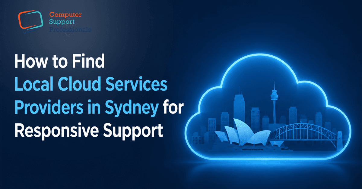 Cloud Services Sydney with responsive local support